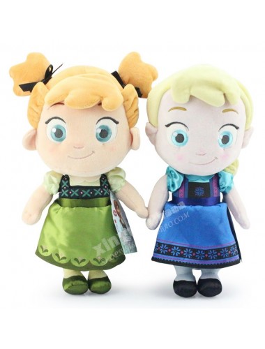 Frozen Elsa and Anna Plush Toy 32cm